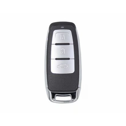 Audi 3 gombos távirányító  HU162T kulcsszárral