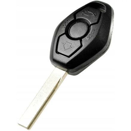 BMW 3 gombos kulcsház HU92R pengével