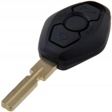 BMW 3 gombos távirányítós kulcs HU58