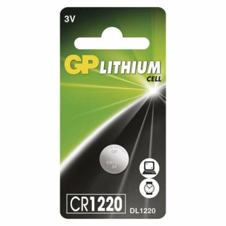GP: Lithium - Gombelem CR1220 3V