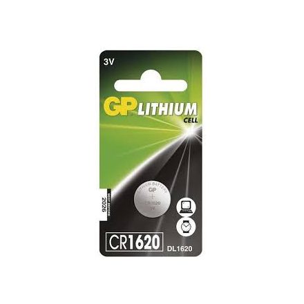 GP: Lithium - Gombelem CR1620 3V