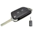 Citroen, Peugeot 2 gombos bicskakulcs átalakító elemtartó nélkül VA2 kulcsszárral