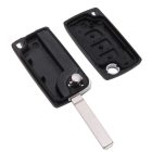 Citroen, Peugeot 3 gombos bicskakulcs átalakító elemtartó nélkül VA2 kulcsszárral