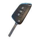 Citroen, Peugeot 3 gombos bicskakulcs átalakító elemtartó nélkül HU83 kulcsszárral