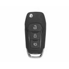 Ford 3 gombos kulcsház elemtartós HU101 kulcsszárral