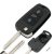 Hyundai,  KIA 3 gombos kulcsház HYN14R kulcsszárral
