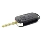 Mercedes 2 gombos távirányítóház HU39