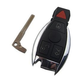 Mercedes BGA kulcsház 3+1 gombos