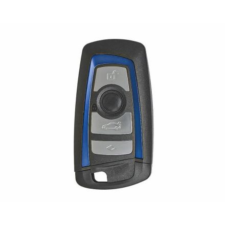 BMW FEM intelligens távirányítós kulcs 4 gombos, 434,63 MHz, kék 