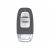 Audi intelligens távirányítós kulcs 3 gombos, 868 MHz-es