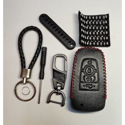 Ford Smart kulcs 4 gombos bőrtok