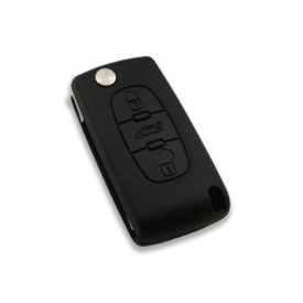   Peugeot 407 408 Citroen 0523 távirányító 3 gombos 433MHz ASK  VA2 penge