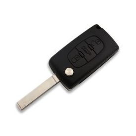   Peugeot, Citroen, Lancia Fiat  3 gombos Kulcsház NEM ELEMTARTÓS  VA2