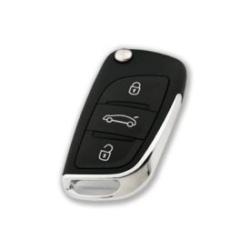 Peugeot Citroen Flip távirányító 3 gombos 433MHz 