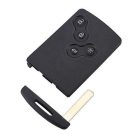 Renault Megane3, Clio4 4 gombos intelligens távirányítóház VA2 szervizkulccsal