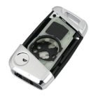 VW Seat Skoda 3 gombos kulcsház HU162 kulcsszárral